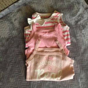 3 pack Summer Onesies!